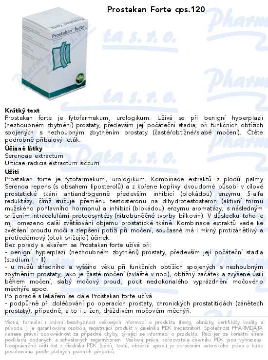 Prostakan Forte cps.120