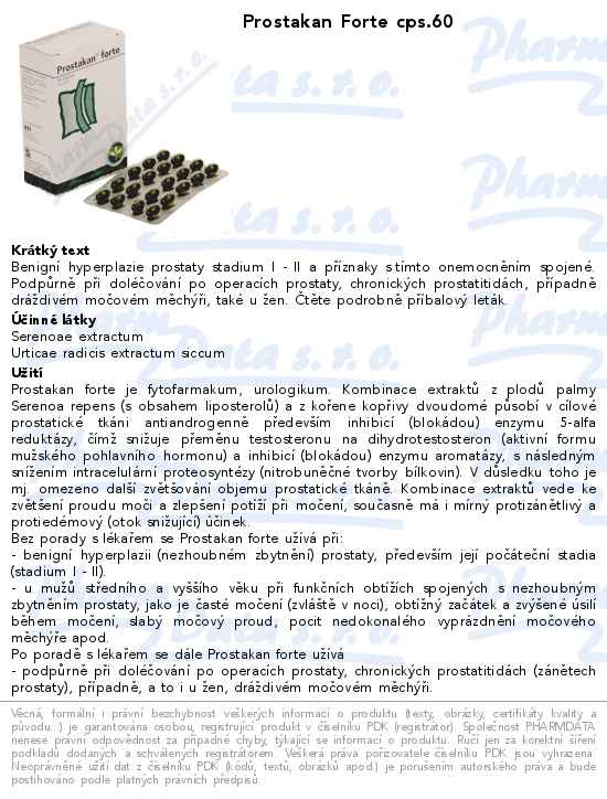 Prostakan Forte cps.60