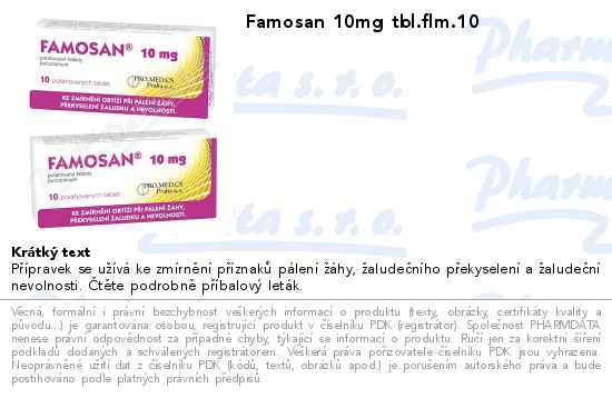 Famosan 10mg tbl.flm.10