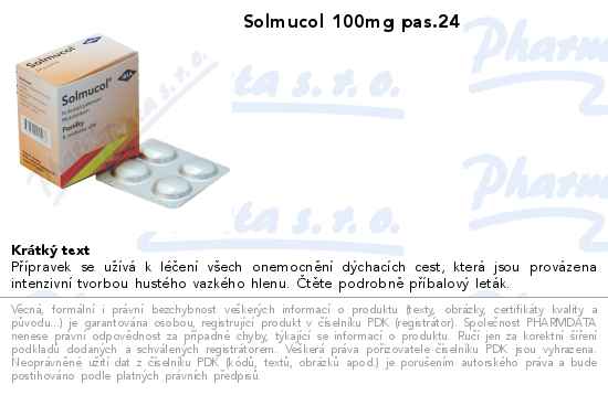 Solmucol 100mg pas.24