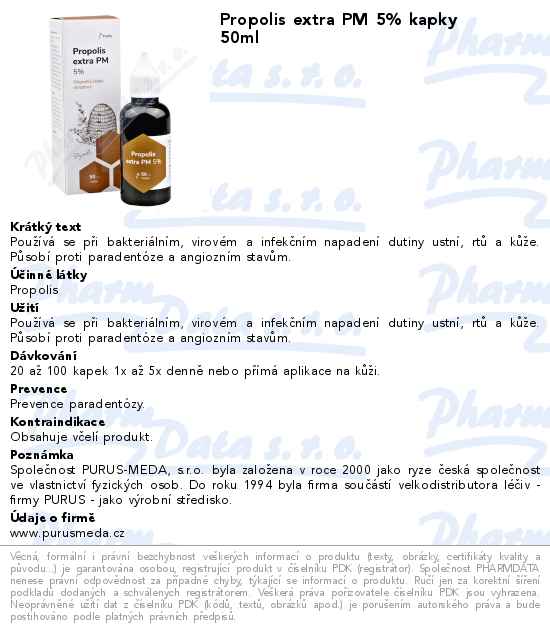 Propolis extra PM 5% kapky 50ml