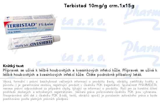 Terbistad 1% krĂ©m drm.crm.1x15g