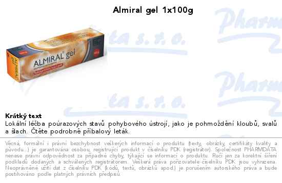 Almiral gel 1x100g