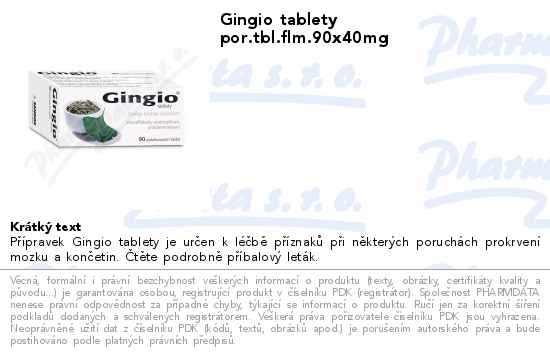 Gingio tablety por.tbl.flm.90x40mg