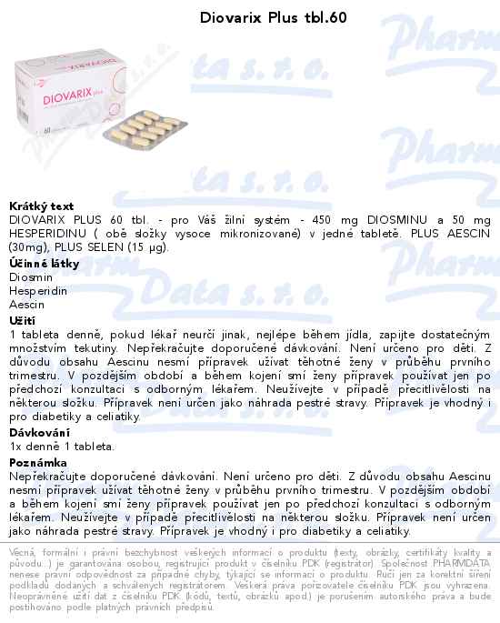 Diovarix Plus tbl.60
