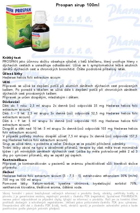 Prospan sirup 100ml