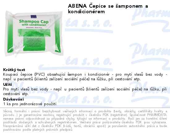 ABENA ÄŚepice se Ĺˇamponem a kondicionĂ©rem