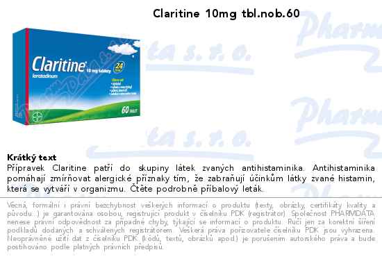 Claritine 10mg tbl.nob.60x10mg