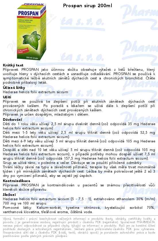 Prospan sirup 200ml