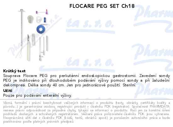 FLOCARE PEG SET Ch18