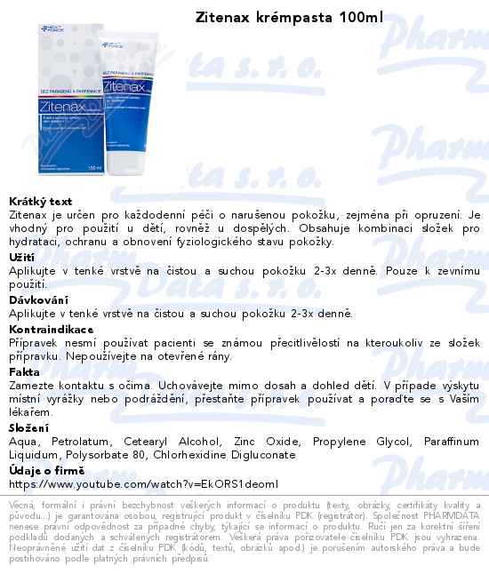 Zitenax krĂ©mpasta 100ml