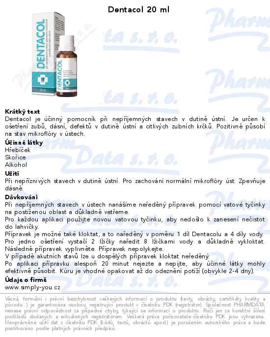 Dentacol 20 ml