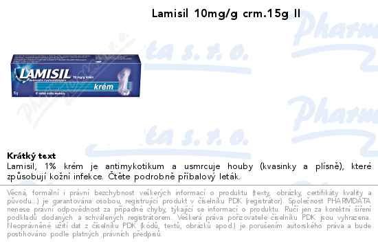 Lamisil 10mg/g crm.15g II
