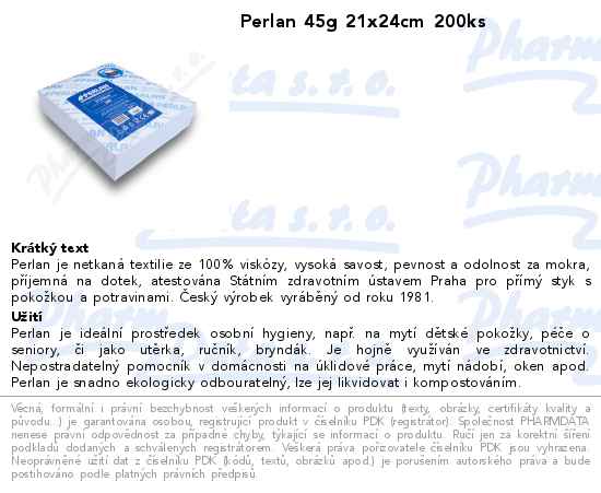 Perlan 45g 21x24cm 200ks