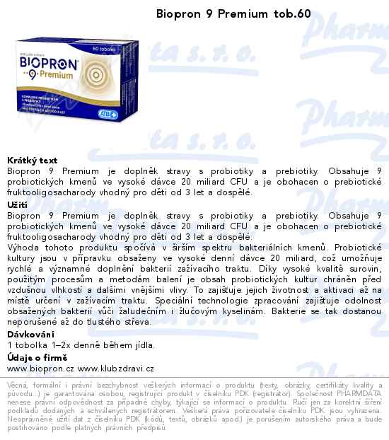 Biopron 9 Premium tob.60