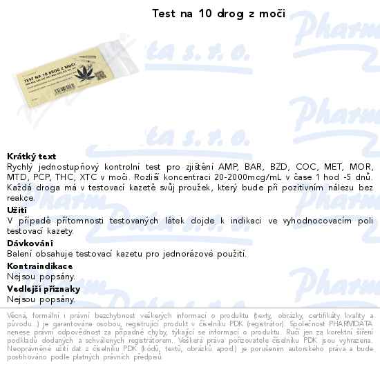 Test na 10 drog z moÄŤi