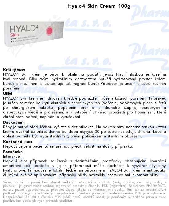 Hyalo4 Skin Cream 100g