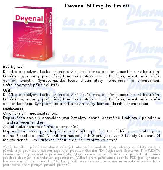 Devenal 500mg tbl.flm.60