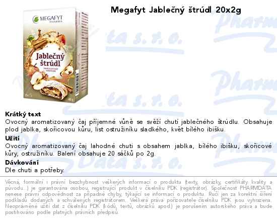 Megafyt JableÄŤnĂ˝ ĹˇtrĂşdl 20x2g