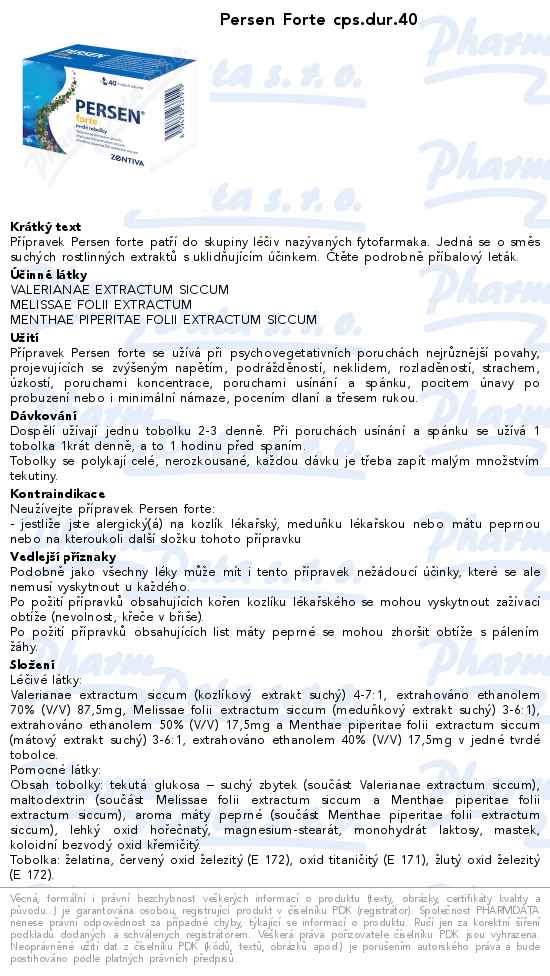 Persen Forte cps.dur.40