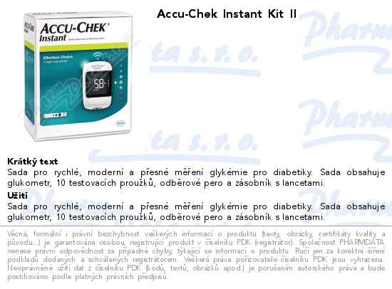 Accu-Chek Instant Kit II