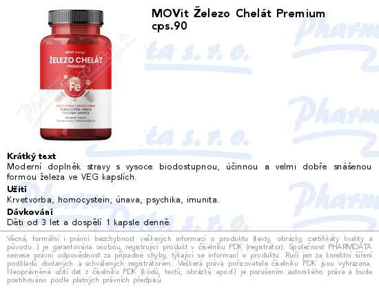 MOVit Ĺ˝elezo ChelĂˇt Premium cps.90