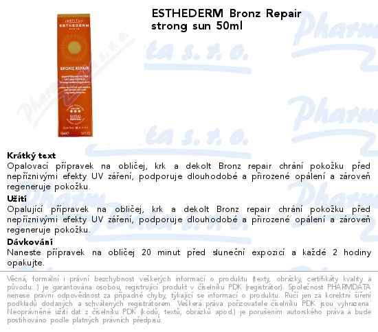 ESTHEDERM Bronz Repair strong sun 50ml