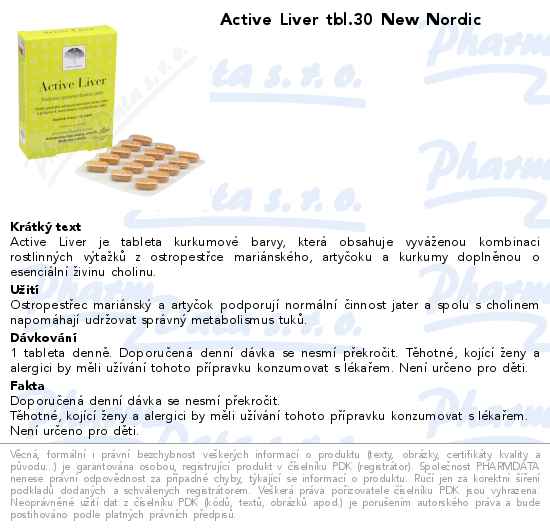 Active Liver tbl.30 New Nordic