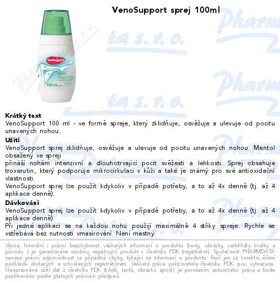 VenoSupport sprej 100ml