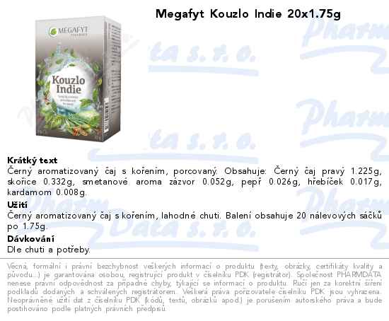 Megafyt Kouzlo Indie 20x1.75g