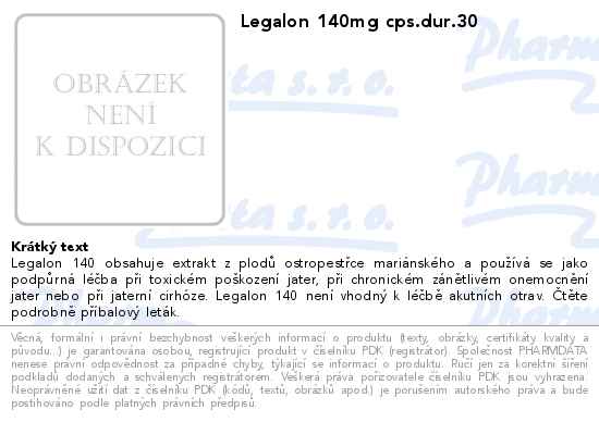 Legalon 140mg cps.dur.30