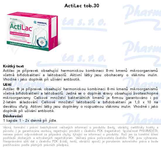 ActiLac tob.30