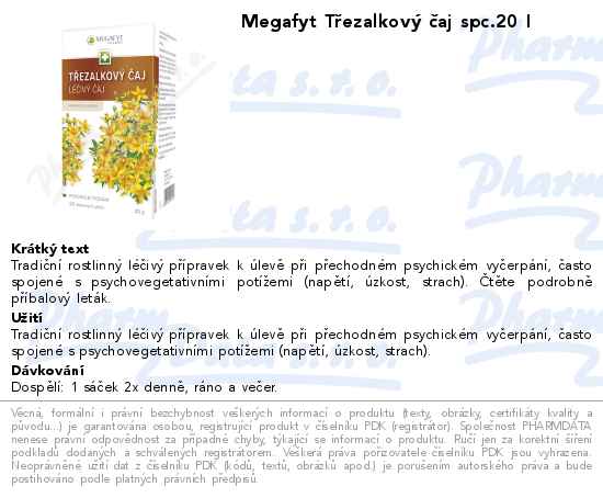 Megafyt TĹ™ezalkovĂ˝ ÄŤaj spc.20 I