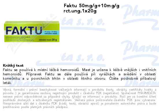 Faktu 50mg/g+10mg/g rct.ung.1x20g