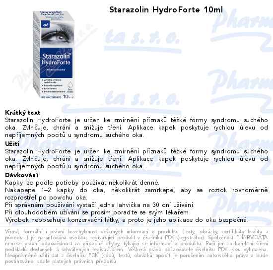 Starazolin HydroForte 10ml