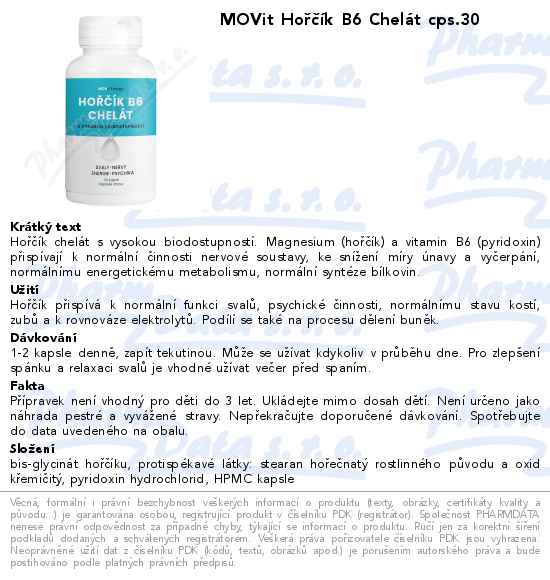 MOVit HoĹ™ÄŤĂ­k B6 ChelĂˇt cps.30
