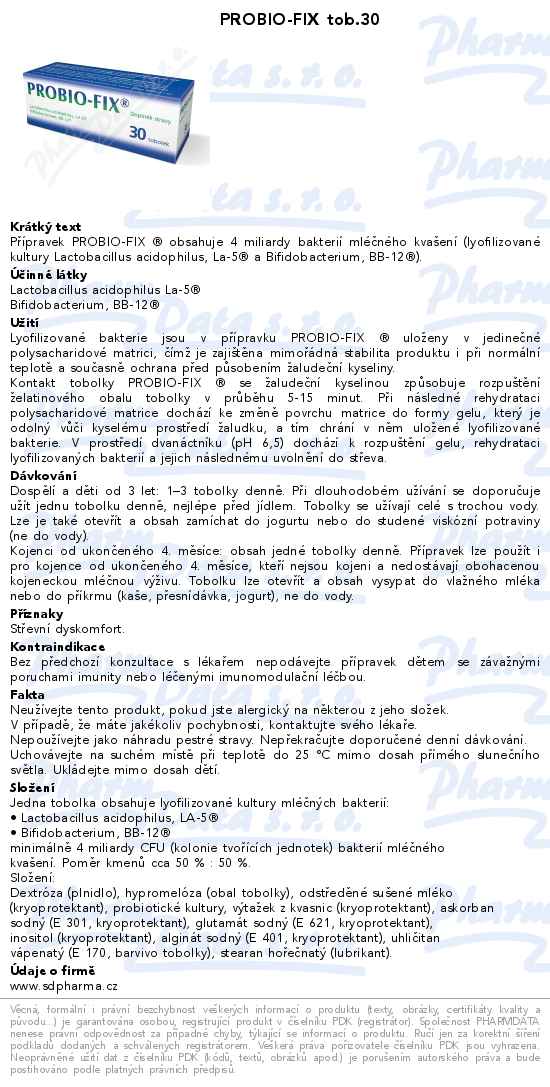PROBIO-FIX tob.30