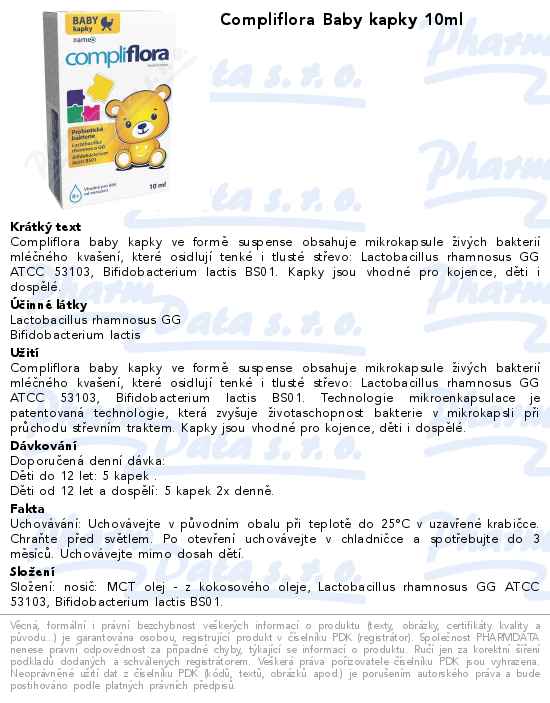 Compliflora Baby kapky 10ml