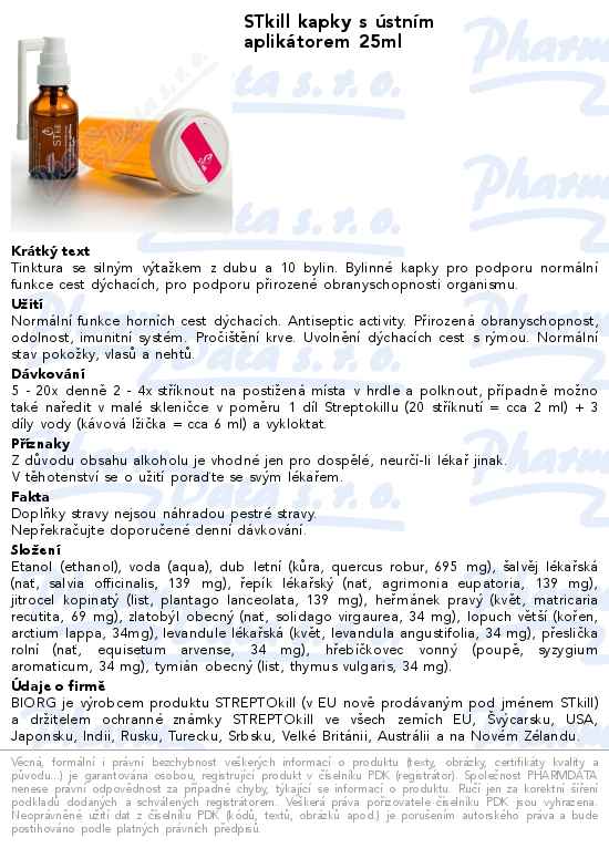 STkill kapky s ĂşstnĂ­m aplikĂˇtorem 25ml