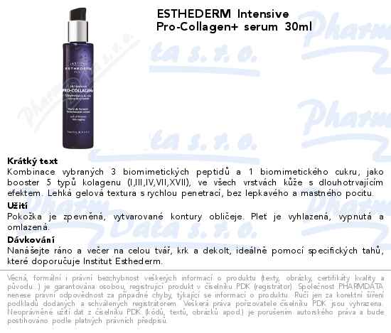 ESTHEDERM Intensive Pro-Collagen+ serum 30ml