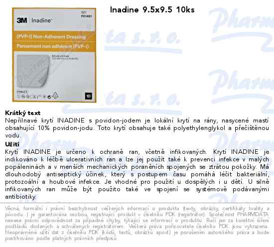 Inadine 9.5x9.5 10ks