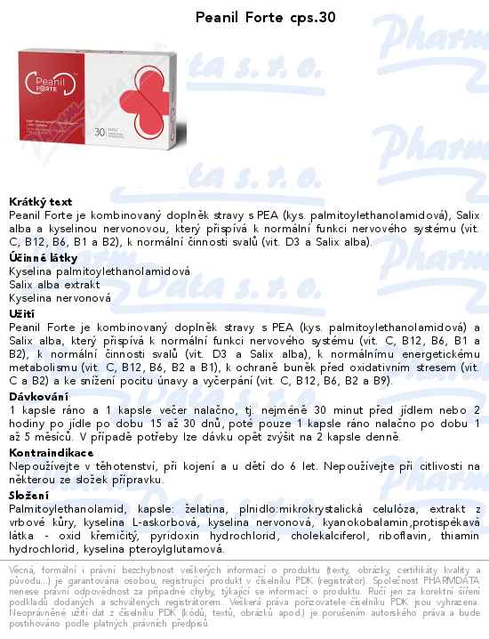 Peanil Forte cps.30