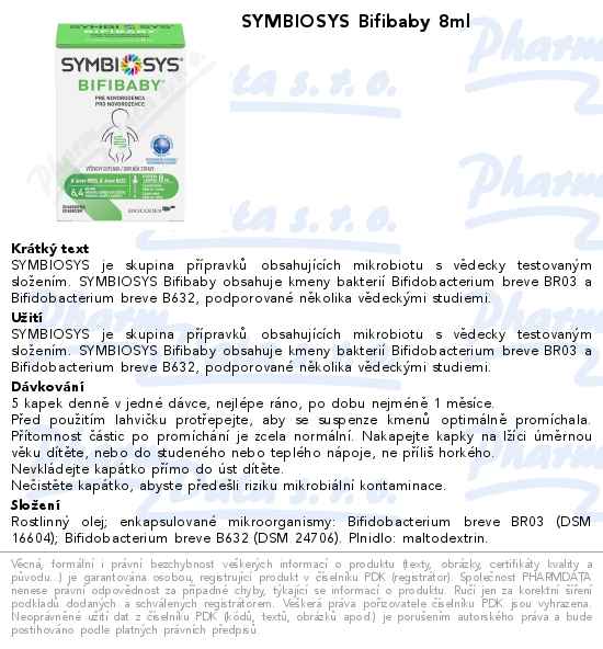SYMBIOSYS Bifibaby 8ml